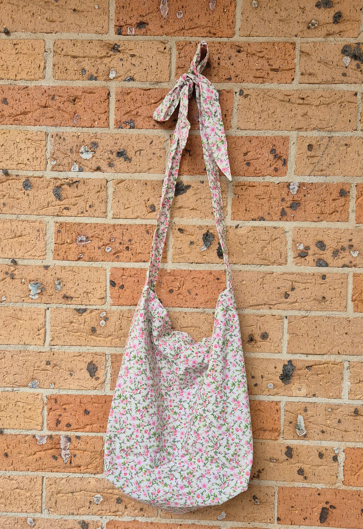 Pink floral Tote